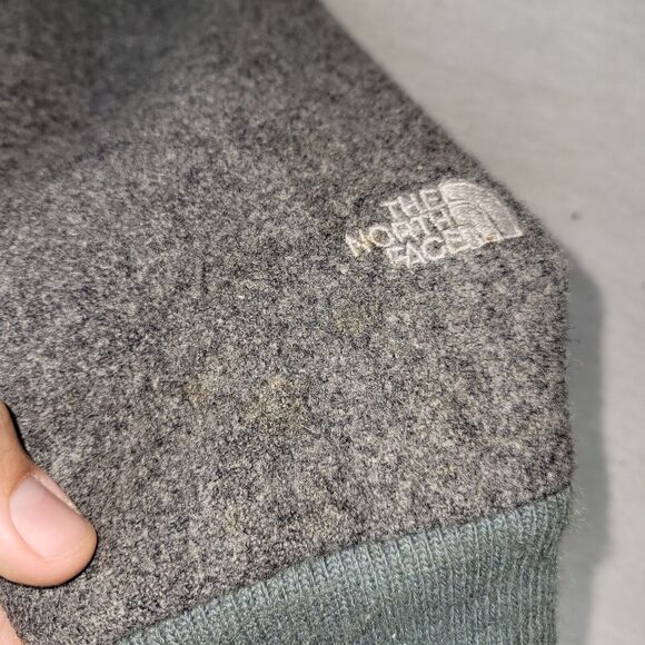 Vintage The North Face Jacket Size Small Womens Wool Zip Up Coat USA Retro Cold - Picture 14 of 16